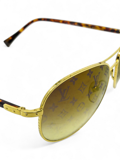 Gafas "LV Pilote Monogram Conspiration"