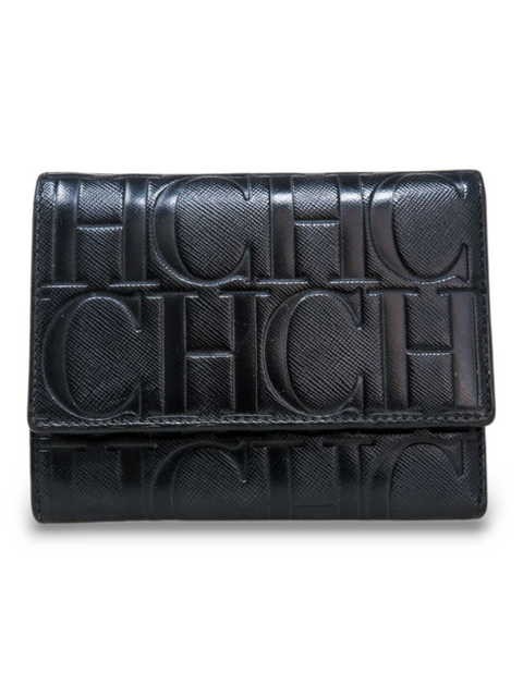 Billetera "Logo-Embossed Leather Wallet"