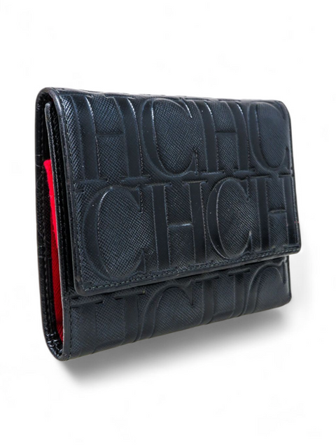 Billetera "Logo-Embossed Leather Wallet"