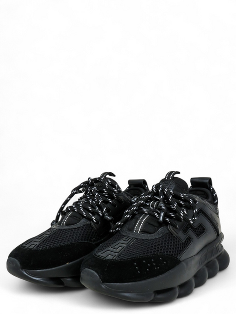 Tenis "Leather Printed Chunky Sneakers"