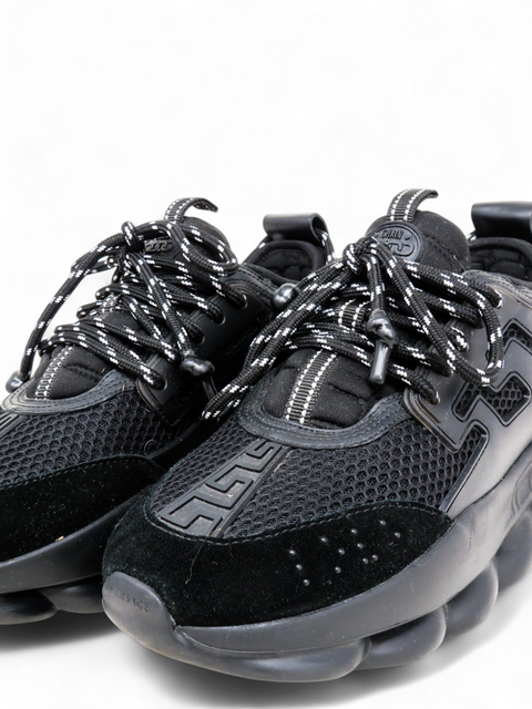 Tenis "Leather Printed Chunky Sneakers"