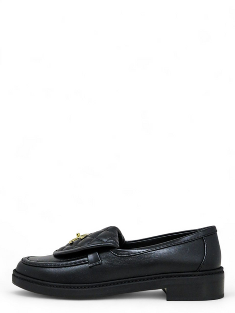 Mocasines "Lambskin Quilted CC Turnlock Loafers"