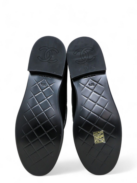 Mocasines "Lambskin Quilted CC Turnlock Loafers"