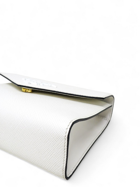 Bolso "Saffiano Cuir Monochrome Chain Bag"