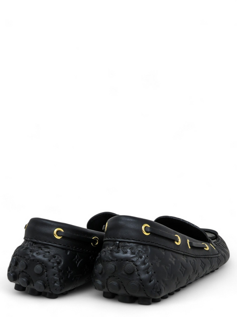 Mocasines "LV Monogram Leather Loafers"