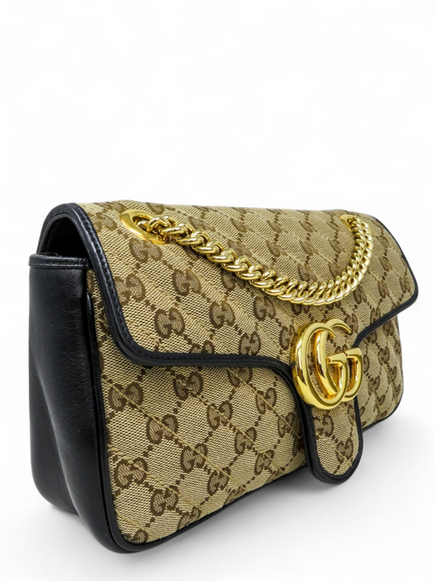 Bolso "GG Canvas Marmont Small"