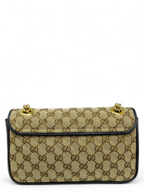 Bolso "GG Canvas Marmont Small"