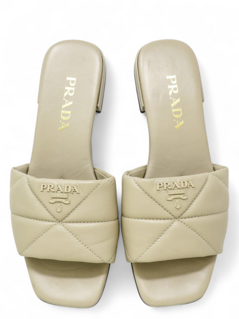 Sandalias "Nappa Leather Sandals Triangle"