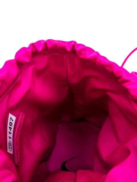 Bolso "Rhinestone Cage Bucket Bag"