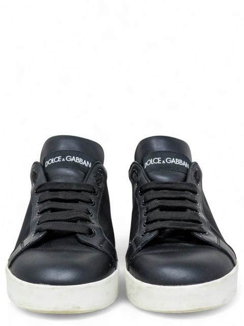Tenis "Portofino sneakers in nappa leather and mesh"
