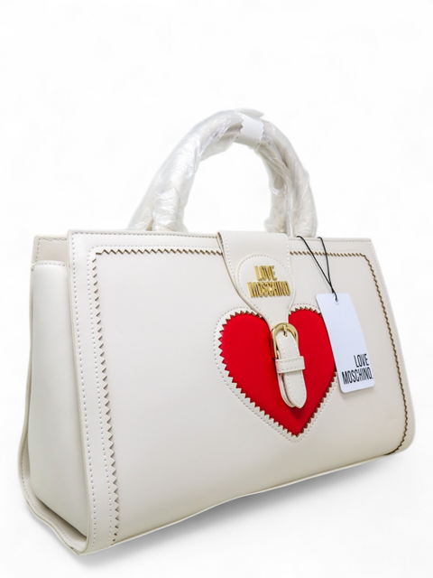 Bolso "Borsa Pu Avorio Shoulder Bag"