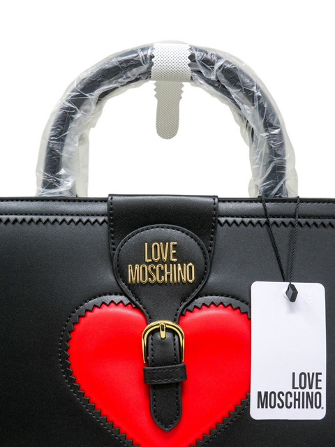 Bolso "Borsa Pu Nero Shoulder Bag"
