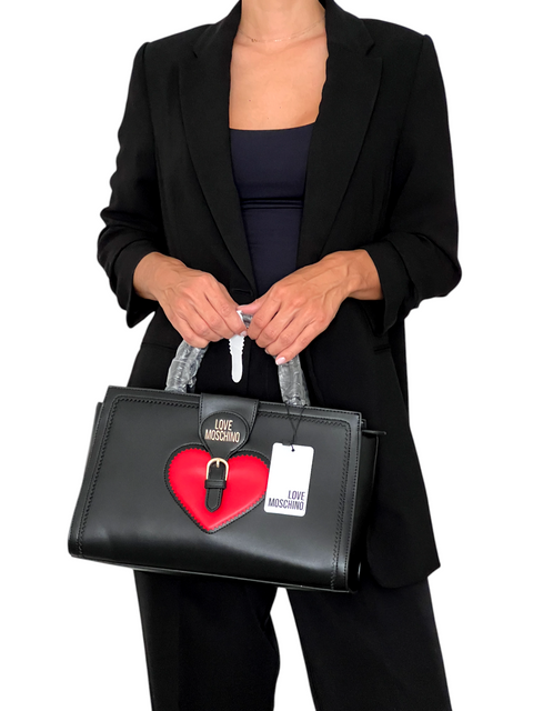 Bolso "Borsa Pu Nero Shoulder Bag"