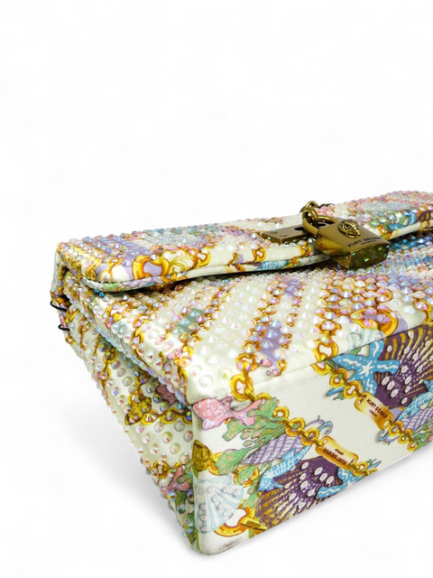 Bolso "Cream Comb Fabric Mini Brixton"