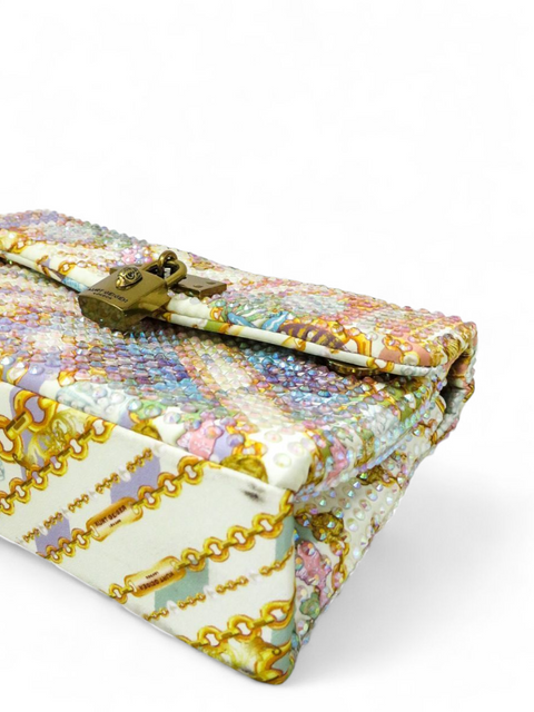 Bolso "Cream Comb Fabric Mini Brixton"