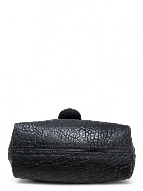 Bolso "Black Leather B Buckle Shoulder Bag"
