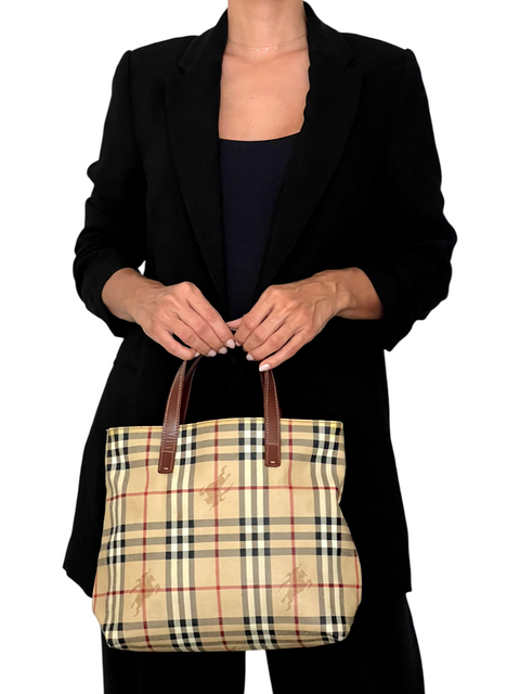 Bolso "Small Haymarket Check Tote"