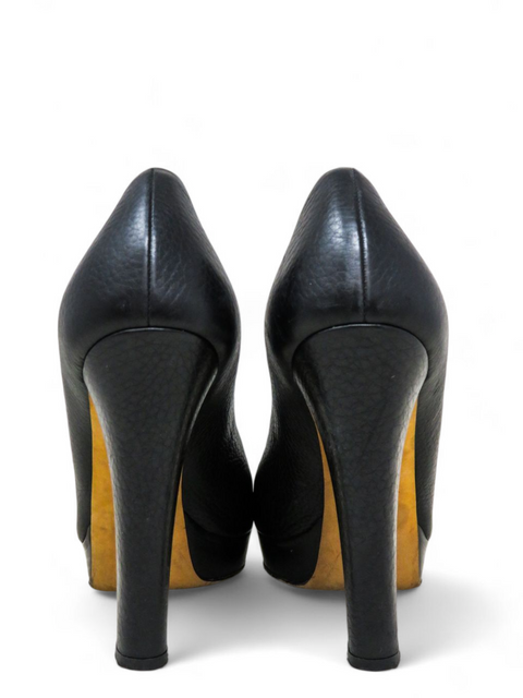 Tacones "Horsebit Accent Leather Pumps"