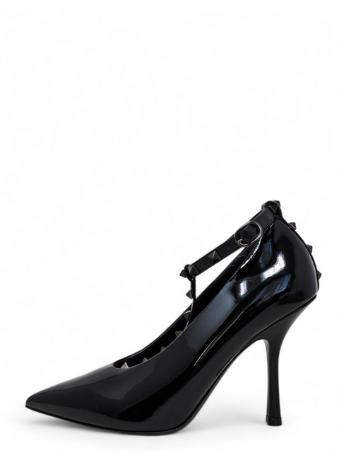 Tacones "Patent Leather T-Strap Pumps"