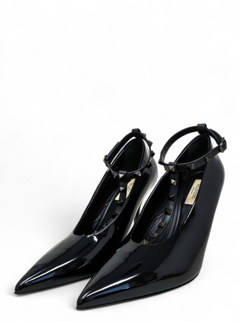 Tacones "Patent Leather T-Strap Pumps"