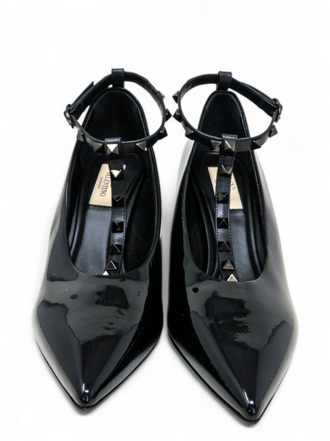 Tacones "Patent Leather T-Strap Pumps"