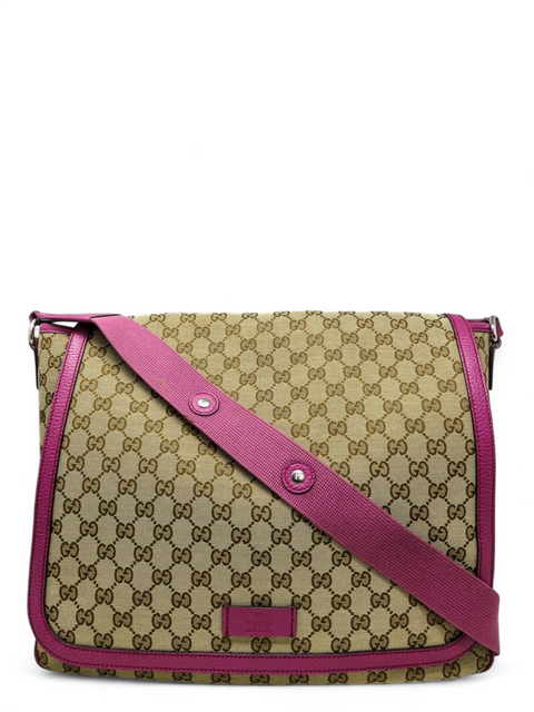 Pañalera "GG Canvas Diaper Bag"