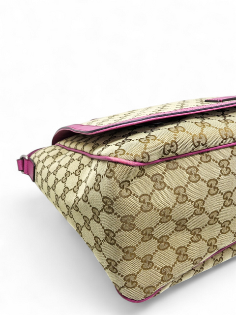 Pañalera "GG Canvas Diaper Bag"