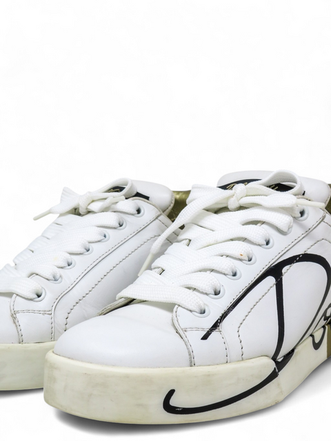 Tenis "Leather Colorblock Pattern"