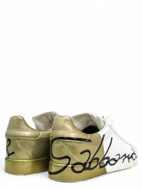 Tenis "Leather Colorblock Pattern"