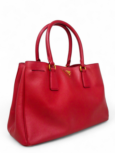 Bolso "Saffiano Lux Galleria Double Zip Tote"