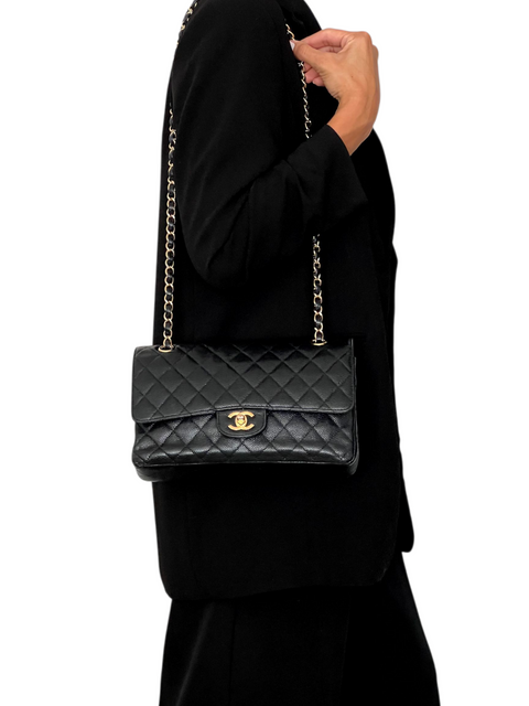 Bolso "Caviar Classic Medium Double Flap Bag"