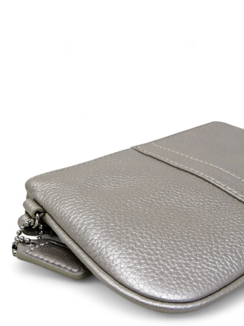 Clutch "Leather Small Wristlet"