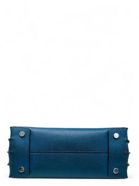 Bolso "Large Pebbled Leather Accordion Tote Bag"