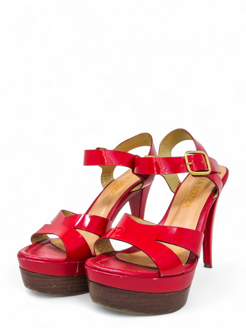 Sandalias Rojas