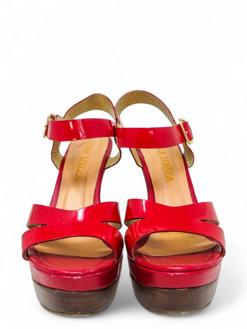 Sandalias Rojas