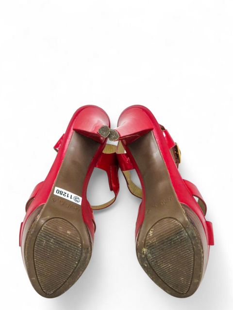 Sandalias Rojas