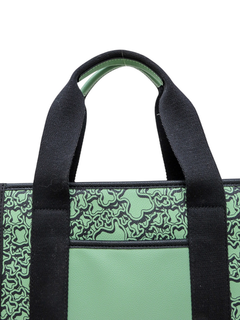 Bolso "Shopping mediano Amaya caqui Kaos Mini Evolution"