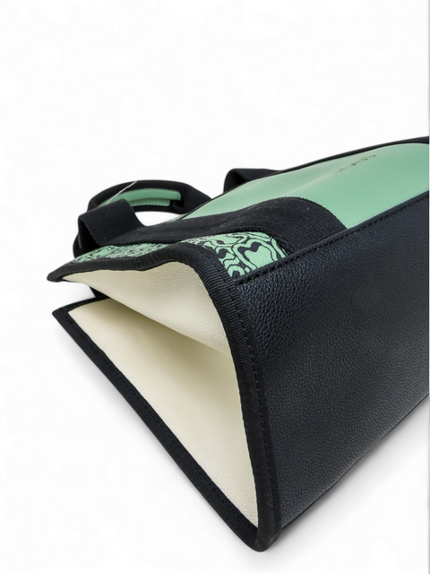 Bolso "Shopping mediano Amaya caqui Kaos Mini Evolution"