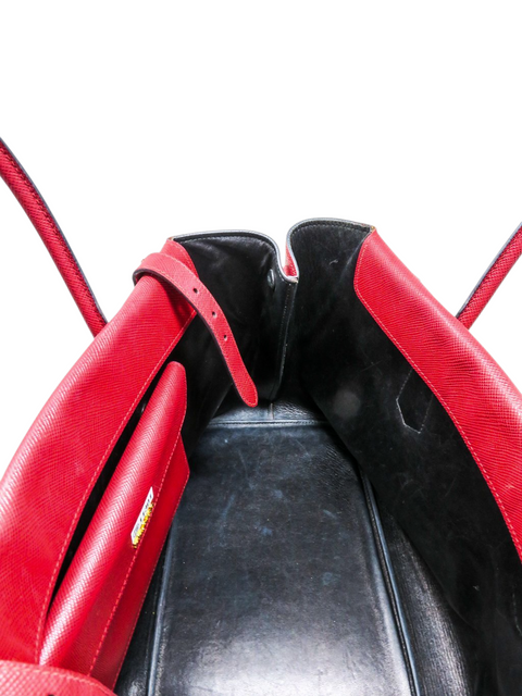 Bolso "Saffiano Cuir Buckle Tote"