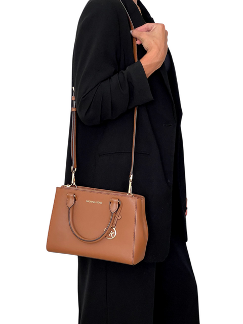 Bolso "Sutton Small Saffiano Leather Satchel"