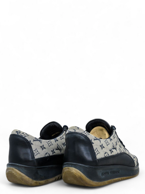 Tenis "Monogram Mini Lin Pattern Leather Sneakers"