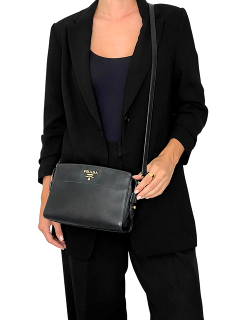 Bolso "Saffiano Lux Esplanade Crossbody Bag"