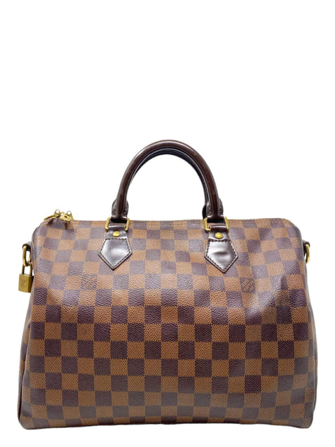Bolso "Damier Ebene Speedy Bandouliere 30"