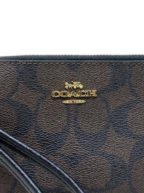 Clutch "Double Corner Zip Wristlet"