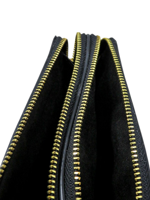 Clutch "Double Corner Zip Wristlet"