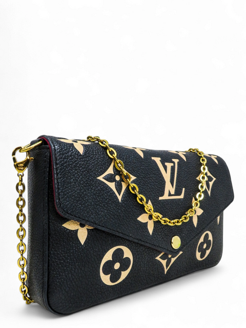 Bolso "Empreinte Pochette Felicie Chain Wallet"