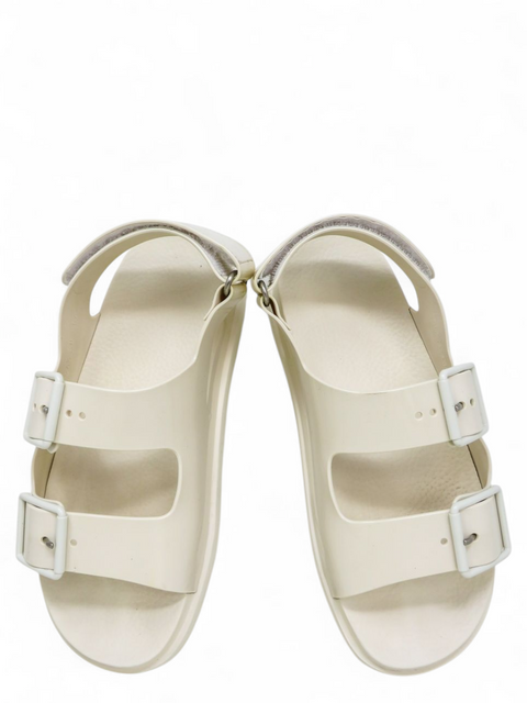 Sanadlias "Double G Logo Rubber Gladiator Sandals"