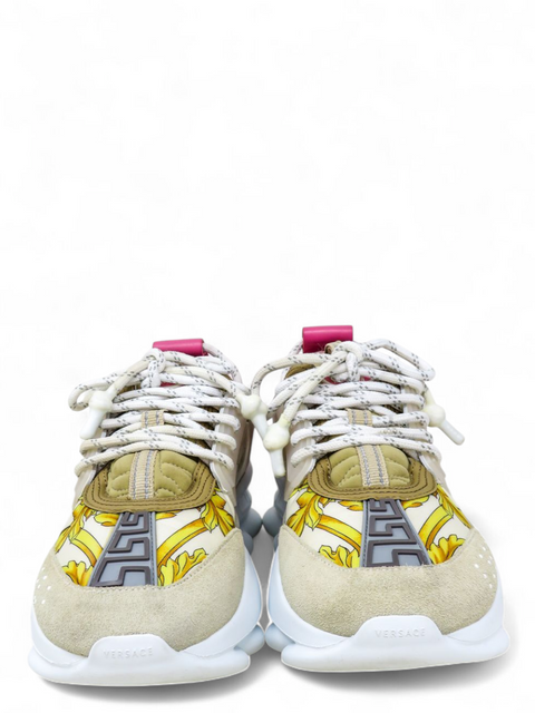 Tenis "Leather Printed Chunky Sneakers"
