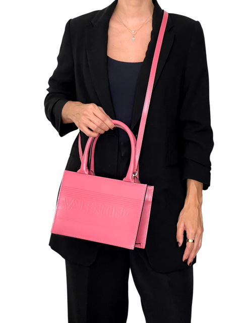 Bolso "Marie Logo Leather Top Handle Bag"