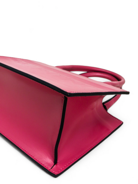 Bolso "Marie Logo Leather Top Handle Bag"